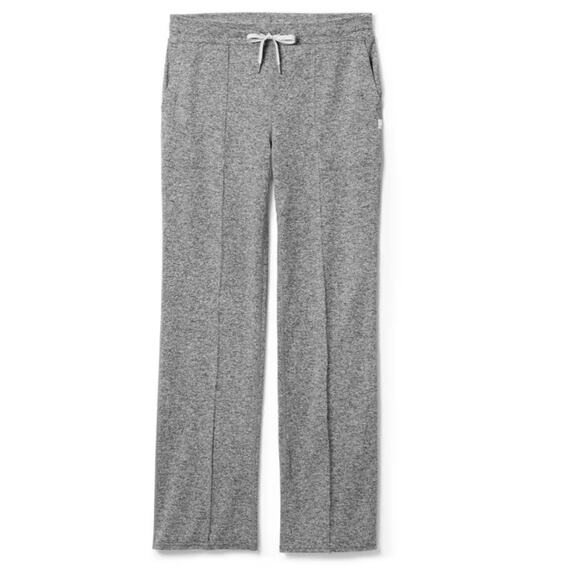 Vuori Pants - Vuori Halo Wideleg Pants Womens Large Heathered Grey